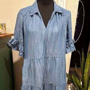 Chico tencel tiered sundress